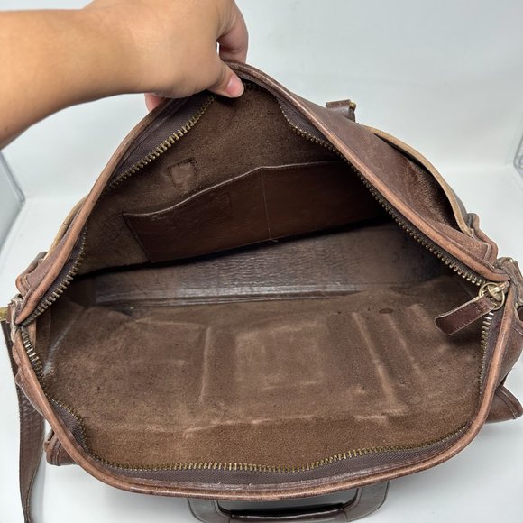 Vintage COACH Men's Leather Messenger Bag 5283 Harrison Briefcase Attache, USA - Picture 15 of 16